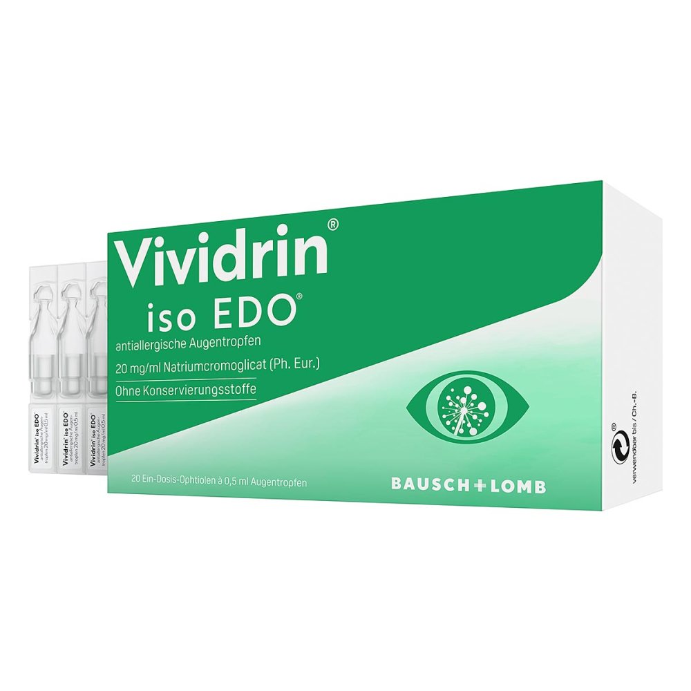 Vividrin Iso Edo Antiallergische Augentropfen 20X0.5 ml