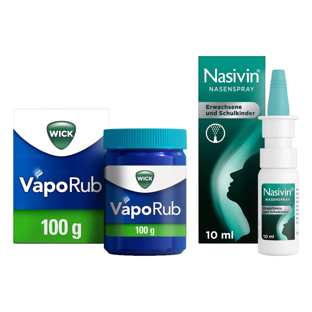 Spray Nasal WICK Nasivin 0,5 Mg/ml 10 Ml - Adulte/Enfant - Neuf
