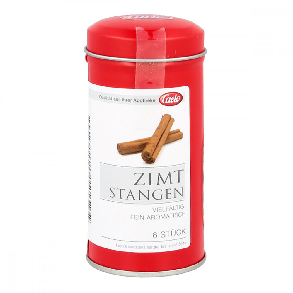 Zimtstangen ganz Caelo Hvpackung Blechdose 6 stk