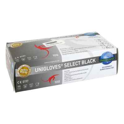 Select Einmal Latex Handschuhe gr.l black 100 stk von SERIMED GmbH & Co.KG PZN 05555599
