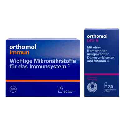  Orthomol Immun Granulat + Orthomol Pro 6 Kapseln