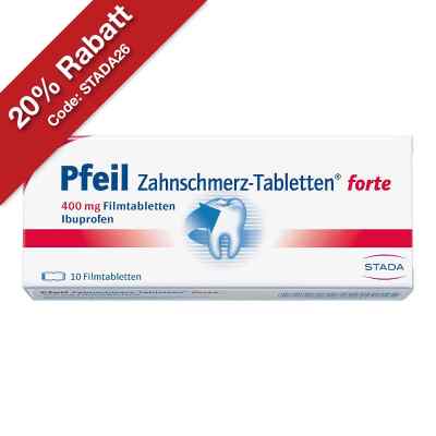 Pfeil Zahnschmerz-Tabletten forte 400mg