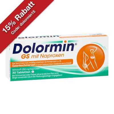 Dolormin GS mit Naproxen bei Gelenkschmerzen 
