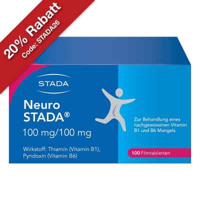 Neuro STADA Vitamin B1/ Vitamin B6 100mg/100mg Filmtabletten
