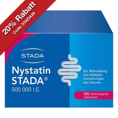 Nystatin STADA 500.000 I.E. überzogene Tabletten