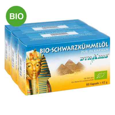 Dynamis Ägyptisches Schwarzkümmelöl Bio PUR Kapseln