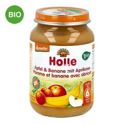 Holle Apfel & Banane mit Aprikose