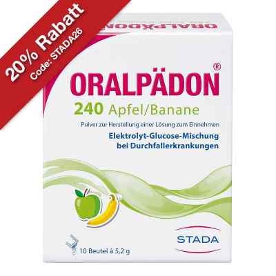 Oralpädon 240 Apfel-Banane Elektolytepulver