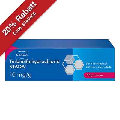 Terbinafinhydrochlorid STADA 10mg/g Creme