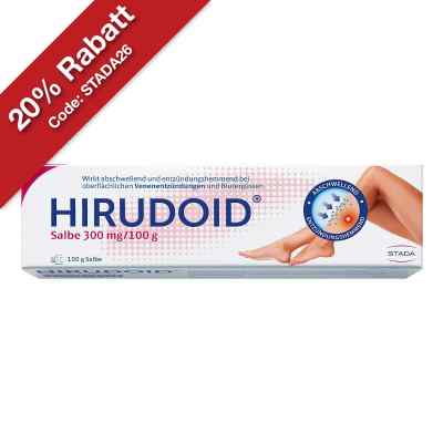 Hirudoid Salbe bei Venenentzündungen und Blutergüssen