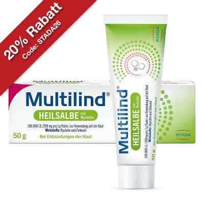 Multilind Wund- und Heilsalbe mit Nystatin und Zinkoxid