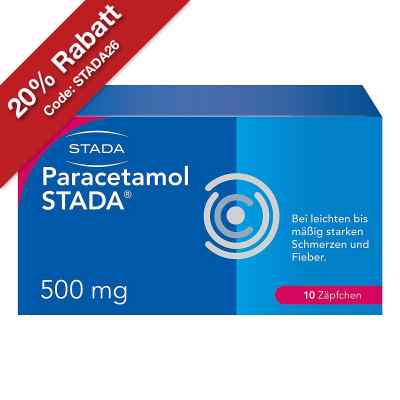 Paracetamol STADA 500 mg Zäpfchen