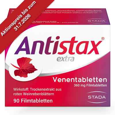 Antistax extra Venentabletten bei Venenleiden & Venenschwäche