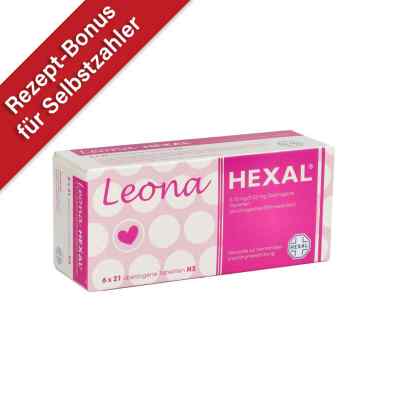 Leona Hexal 0,10 mg/0,02 mg überz.tabl. 6X21 stk von Hexal AG PZN 05991538