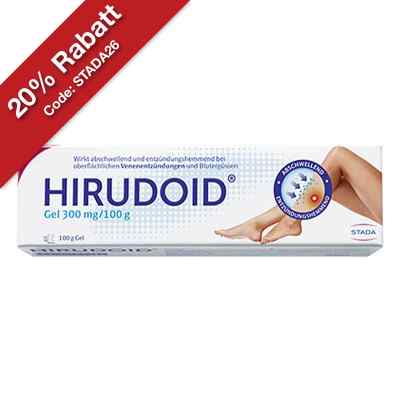 Hirudoid Gel bei Venenentzündungen und Blutergüssen