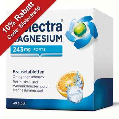 Magnesium Biolectra 243 forte Orange Brausetabletten