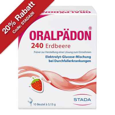 Oralpädon 240 Erdbeere Elektrolytepulver