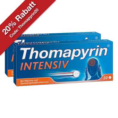 Thomapyrin® INTENSIV – bei Migräne & Spannungskopfschmerzen