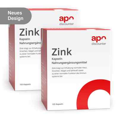 Zink Kapseln 10 mg von apodiscounter
