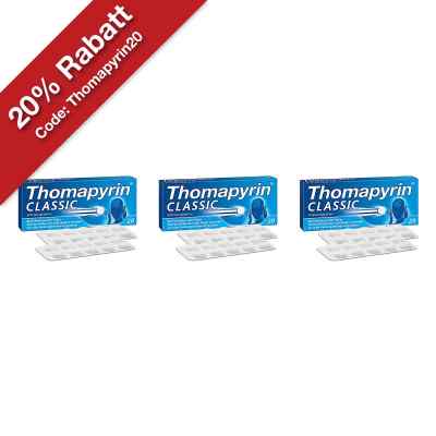 Thomapyrin CLASSIC Schmerztabletten gegen Kopfschmerzen