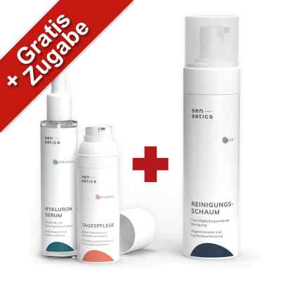 Rosacea Set: Pflege & Feuchtigkeit + gratis Reinigungsschaum
