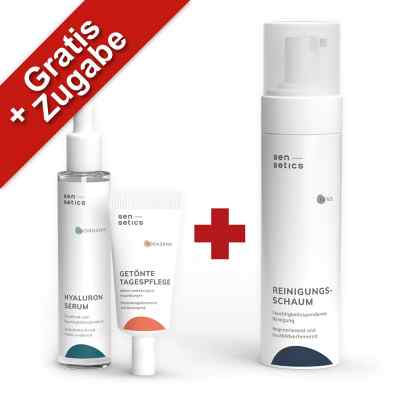 Rosacea Set: Getönte Pflege & Feuchtigkeit + gratis Reinigung