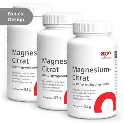 Magnesiumcitrat Kapseln von apodiscounter 