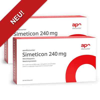 Simeticon Kapseln 240 mg von apodiscounter