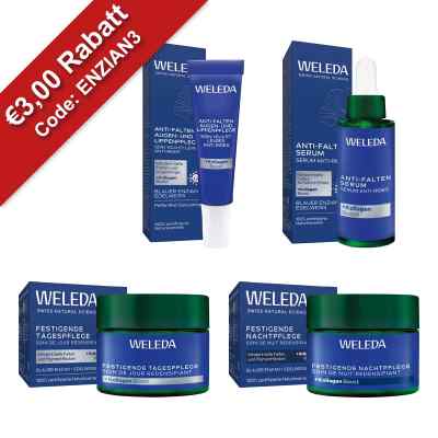 Weleda Blauer Enzian & Edelweiss Anti-Falten Pflegeserie 1 Set von WELEDA AG PZN 08108875