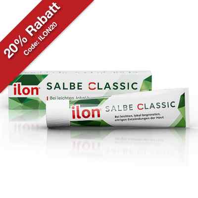 ilon Salbe classic bei Entzündungen der Haut