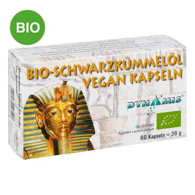 Dynamis Ägyptisches Schwarzkümmelöl Bio vegan Kapseln