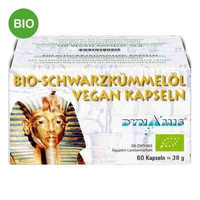 Dynamis Ägyptisches Schwarzkümmelöl Bio vegan Kapseln