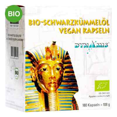Dynamis Ägyptisches Schwarzkümmelöl Bio vegan Kapseln