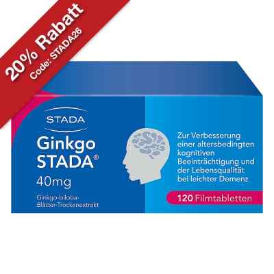 Ginkgo Biloba STADA 40 mg Filmtabletten