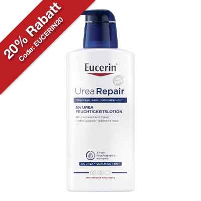 Eucerin UreaRepair Plus 5% Urea Feuchtigkeitslotion 400 ml von Beiersdorf AG Eucerin PZN 11678001