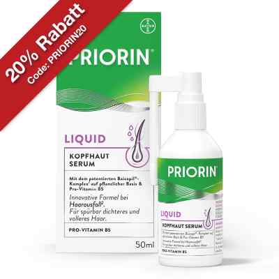 Priorin Liquid Pumplösung bei Haarausfall