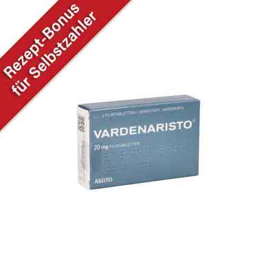 Vardenaristo 20 mg Filmtabletten 4 stk von Aristo Pharma GmbH PZN 14131556