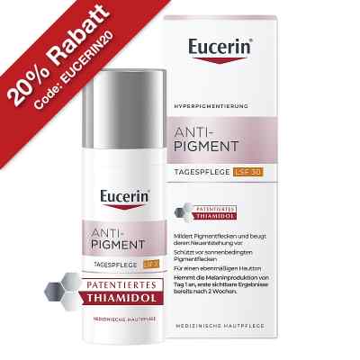 Eucerin Anti-Pigment Tag LSF 30 Creme 50 ml von Beiersdorf AG Eucerin PZN 14163898