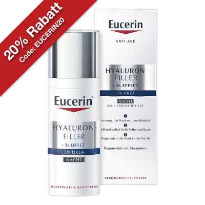 Eucerin Hyaluron-Filler Urea Nacht Creme
