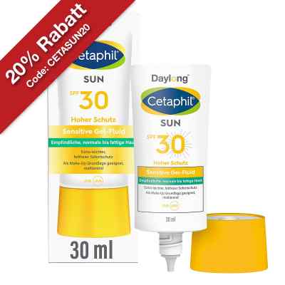 Cetaphil Sun Daylong SPF 30 Sensitive Gel-Fluid Gesicht