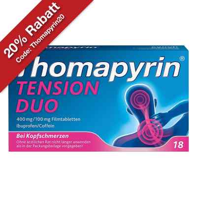 Thomapyrin® TENSION DUO Kopfschmerztabletten