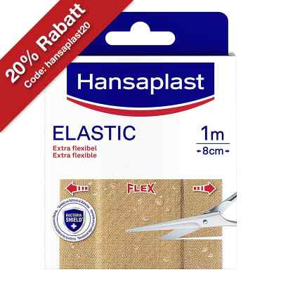 Hansaplast Elastic Pflaster 8 cmx1 m