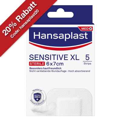 Hansaplast Steriler Wundverband XL 6x7 cm