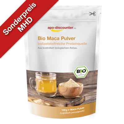 Bio Maca Pulver, Peruanischer Ginseng 100 g von Apologistics GmbH PZN 16860609