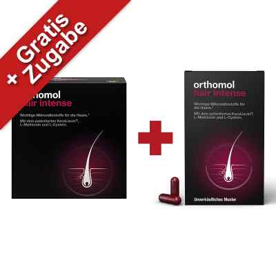 Orthomol Hair Intense Kapseln 180 stk von Orthomol pharmazeutische PZN 16866061