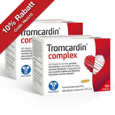 Tromcardin complex Tabletten 2X180 stk von Trommsdorff GmbH & Co. KG PZN 16866718