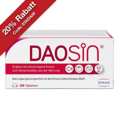 Daosin Tabletten zur Unterstützung des Histaminabbaus