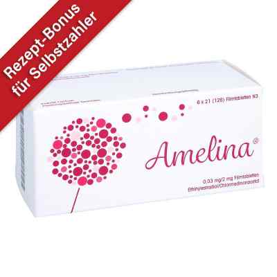 Amelina 0,03 Mg/2 Mg Filmtabletten 126 stk von biomo pharma GmbH PZN 16926320
