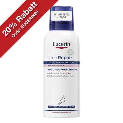 Eucerin UreaRepair 10% Urea Fußschaum 150 ml von Beiersdorf AG Eucerin PZN 17200737