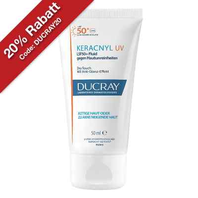 DUCRAY KERACNYL UV LSF50+ - Fluid gegen Hautunreinheiten 